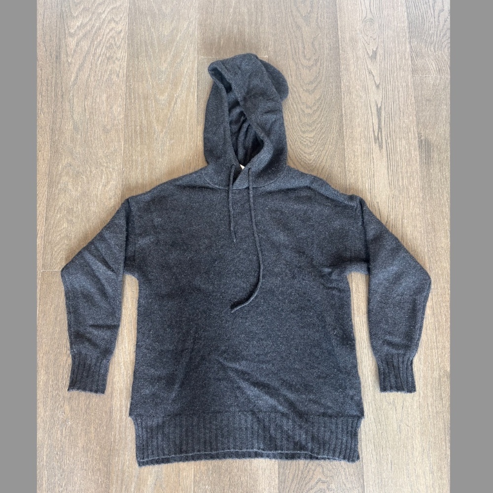 ARITZIA-100% Heavy Weight Cashmere Hoodie (Size Small)